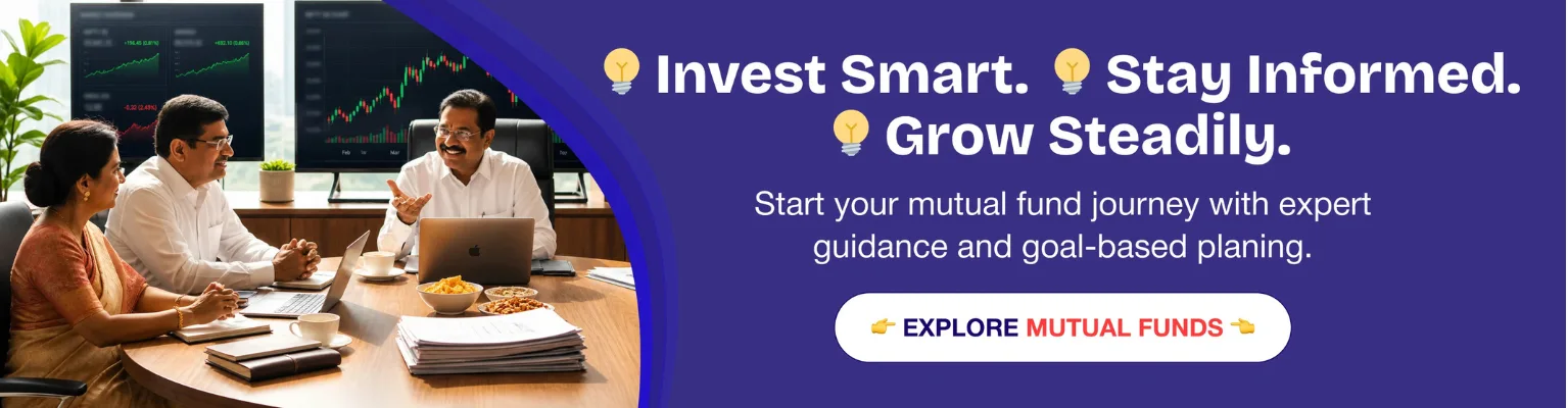 nvest smart. Stay informed. Grow steadily. Start your mutual fund journey with expert guidance and goal-based planning. Explore mutual funds